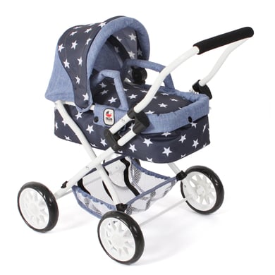 Bayer-Chic BAYER CHIC 2000 Poussette poupon mini SMARTY, bleu marine