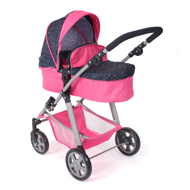 BAYER CHIC 2000 Poussette poupon combinée NELE, rose