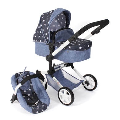 Bayer-Chic BAYER CHIC 2000 Poussette poupon combinée LINUS, bleu marine