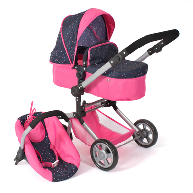 BAYER CHIC 2000 Poussette poupon combinée LINUS, rose