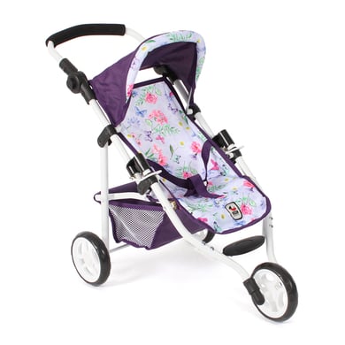 BAYER CHIC 2000 Poussette poupon 3 roues jogging LOLA, lilas