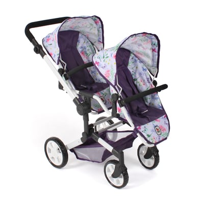 BAYER CHIC 2000 Poussette poupon double Linus, lilas