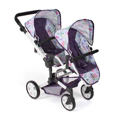 Bayer-Chic BAYER CHIC 2000 Poussette poupon double Linus, lilas