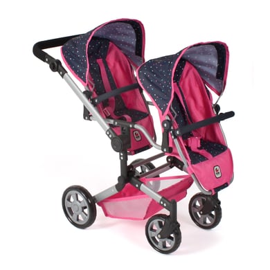 BAYER CHIC 2000 Linus Duo dockvagn, rosa