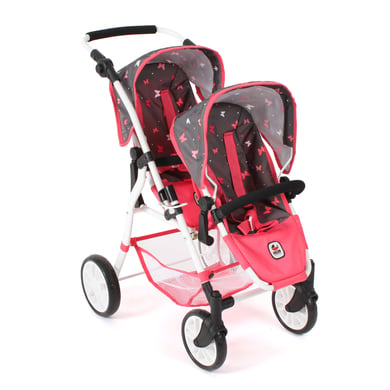 Image of BAYER CHIC 2000 passeggino tandem TWINNY, corallo059