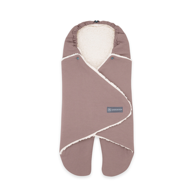 emma & noah Couverture d'emmaillotage à pieds Essential Berry