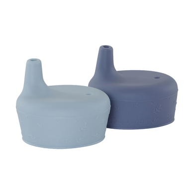 lille VILDE Couvercle de gobelet en bleu