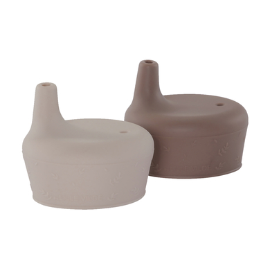 lille VILDE Couvercle de gobelet en marron/beige