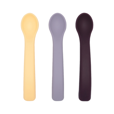 lille VILDE Cuillère 3 pièces en violet/jaune