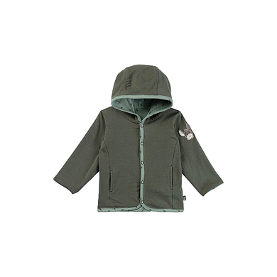 Sterntaler Veste réversible feuilles vert mat