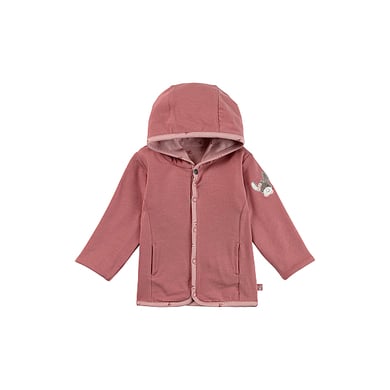 Sterntaler Veste réversible fleur rose perle