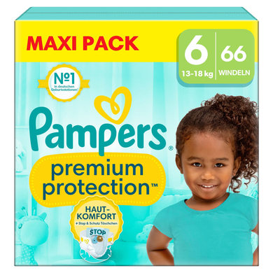 Pampers Protection Large Pannolini Premium, taglia...
