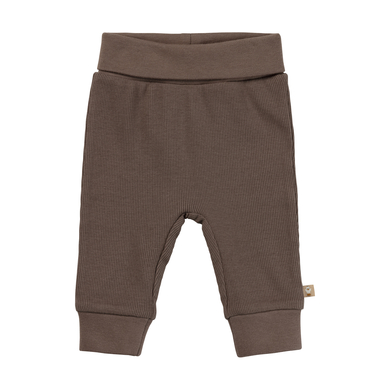 Sterntaler Broek geribd tricot bruin