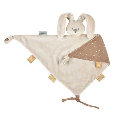 Nattou Doudou lapin Lapidou grand plat, sable