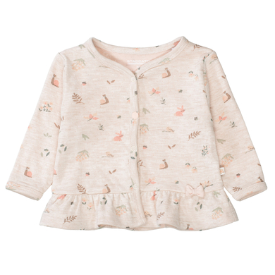 STACCATO blush Randig sweatshirtjacka