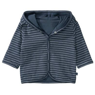 STACCATO Veste réversible night bleu rayé
