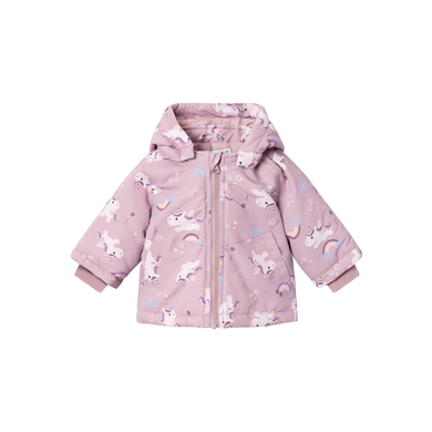 name it Veste outdoor Nbfmaxi Mauve Shadows