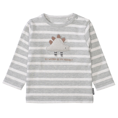 Staccato T-shirt stone melange rayé