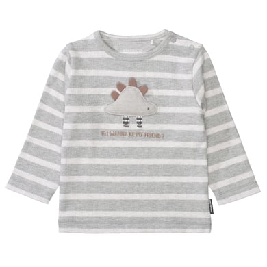 Staccato T-shirt stone melange rayé