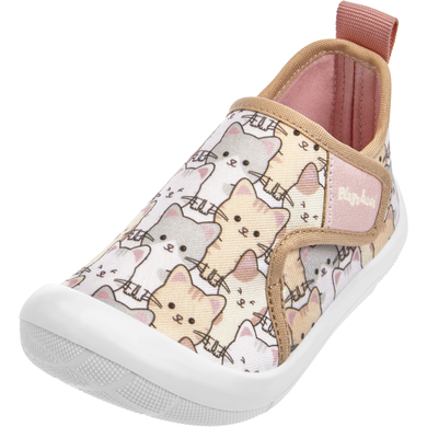 Playshoes Chaussure de loisirs chat allover rose