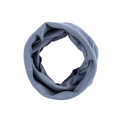 Sterntaler Écharpe tricotée fine bleu velours