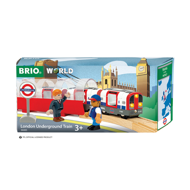 Image of WORLD BRIO® Stazione in legno Metropolitana di Londra con luci e suoni059