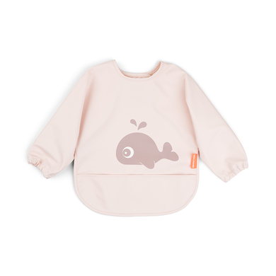 Done by Deer™ Bavoir à manches Wally rose