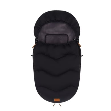 Fillikid fillikid Chancelière pour poussette universelle hiver Nuptse velours noir