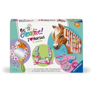 ravensburger kit de manualidades becreative caballos