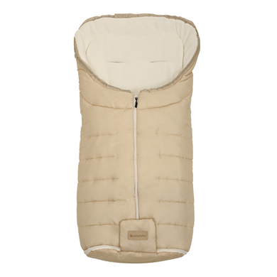 Image of Altabebe Vertigo, coprigambe invernale per carrozzine beige-bianco-lavaggio059