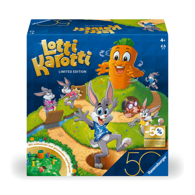 Ravensburger Lotti Karotti - Edizione speciale 50 anni del triangolo blu