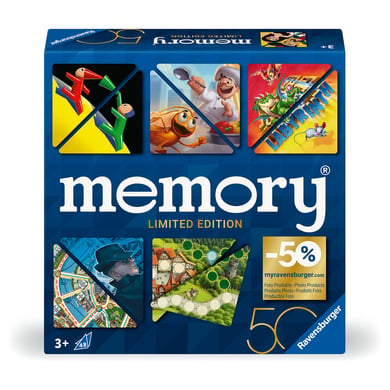 ravensburger memory 50 anos del triangulo azul