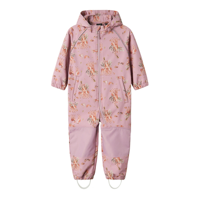 name it Combinaison softshell Nmfalfa08 Mauve Shadows