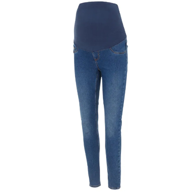 mamalicious Medium Graviditetsjeans MLNEWAMY Blue Denim