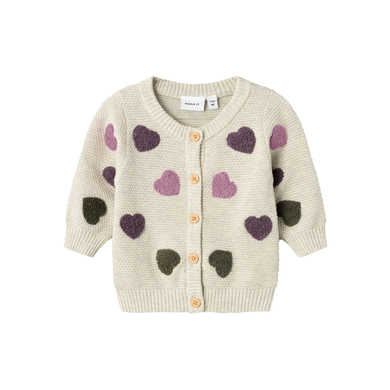 name it Veste en tricot Nbfneheart Peyote Melange