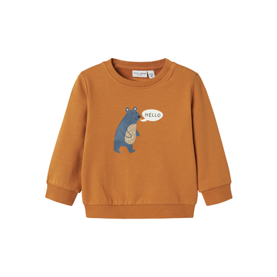 name it Sweat-shirt Nbmvonne Almond Bear
