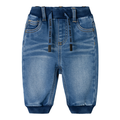 name it Medium Fleece Jeans Nbmben Blå Denim