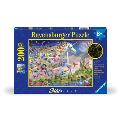 Ravensburger Glänsande fjäril enhörning pussel