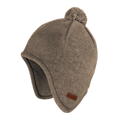 Image of Maximo Cappello in pile di lana marrone screziato059