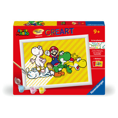 Ravensburger CreArt Pittura per numeri - Super Mario