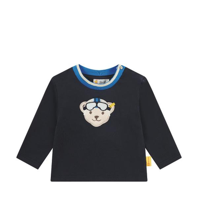 Steiff T-shirt à manches longues bleu foncé