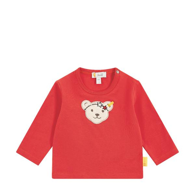 Steiff Shirt met lange mouwen rood