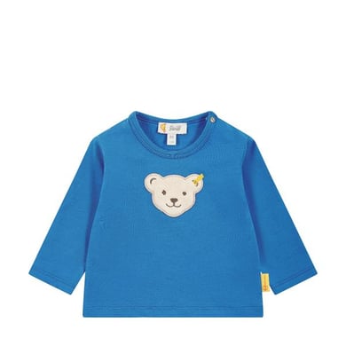 Steiff Shirt lange mouw medium blauw