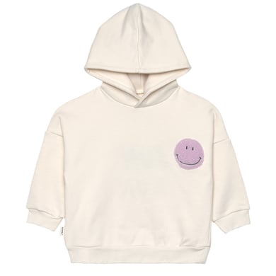 LÄSSIG Little Smile Hoodie för barn Gang vit