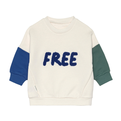 LÄSSIG Pull pour enfants Little Gang Free Blanc