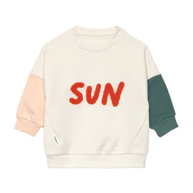 LÄSSIG Pull pour enfants Little Gang Sun blanc