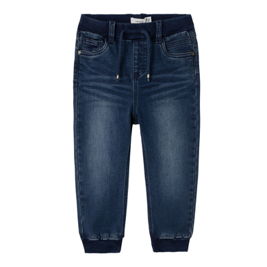 name it Baggy Fleece Jeans Nmmben Dark Blue Denim