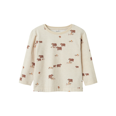 name it T-shirt à manches longues Nmmnino Peyote Melange