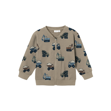 name it Veste de sweat Nmmnappe Weathered Teak