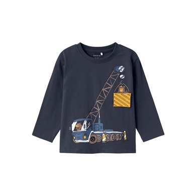 name it Camicia a maniche lunghe Nmmniall Dark Sapphire